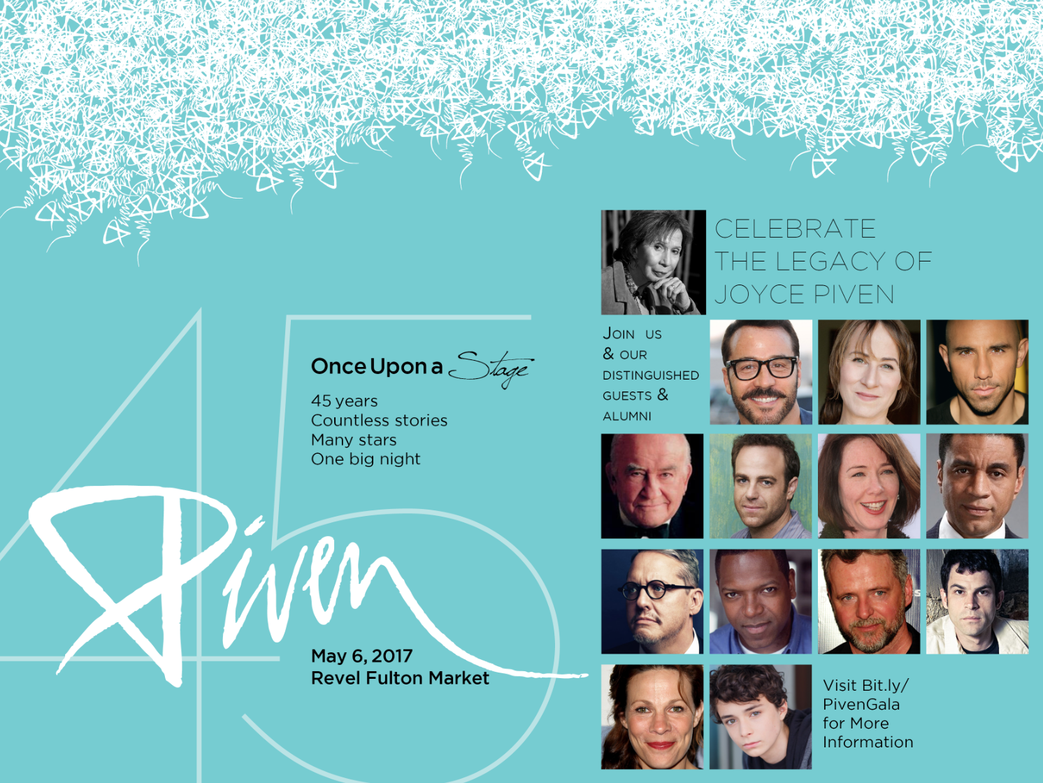 45th Anniversary Piven Theatre Workshop Gala, Once Upon A Stage lead image
